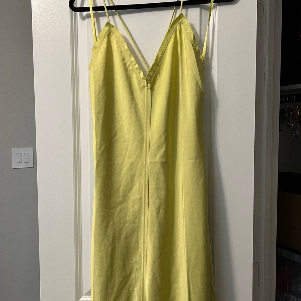 Local European Yellow Maxi Dress